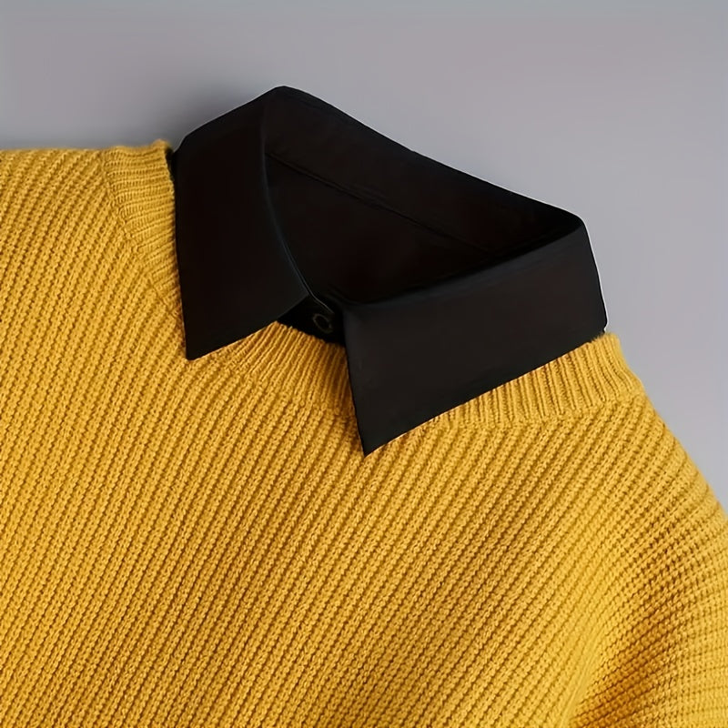 4 Fake Collar Removable Half Shirt Fake Collar Solid Color Shirt Women Love Breathable And Comfortable