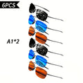 3/6 Pairs Of Men's Polarized Glasses, Ultra Light PC Frame, UV Resistant, Wear-resistant, Anti Glare High-definition Lenses, Suitable for Activities And Driving, A Great Gift for