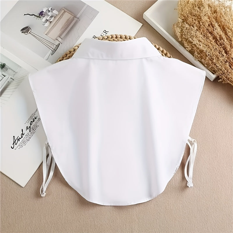 4 Fake Collar Removable Half Shirt Fake Collar Solid Color Shirt Women Love Breathable And Comfortable