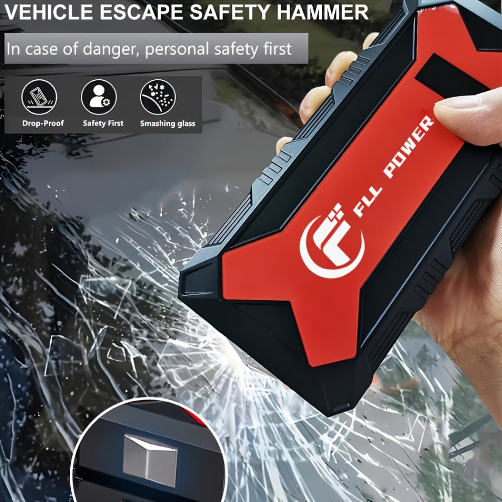 [Portable Power Bank] Jump Starter Power Pack, 1600A/3000A/3500A Car Battery Booster 12V Portable Car Jump Starter Power Bank for Gas N Diesel Cars, with USB Charge Ports And LED Flashlight