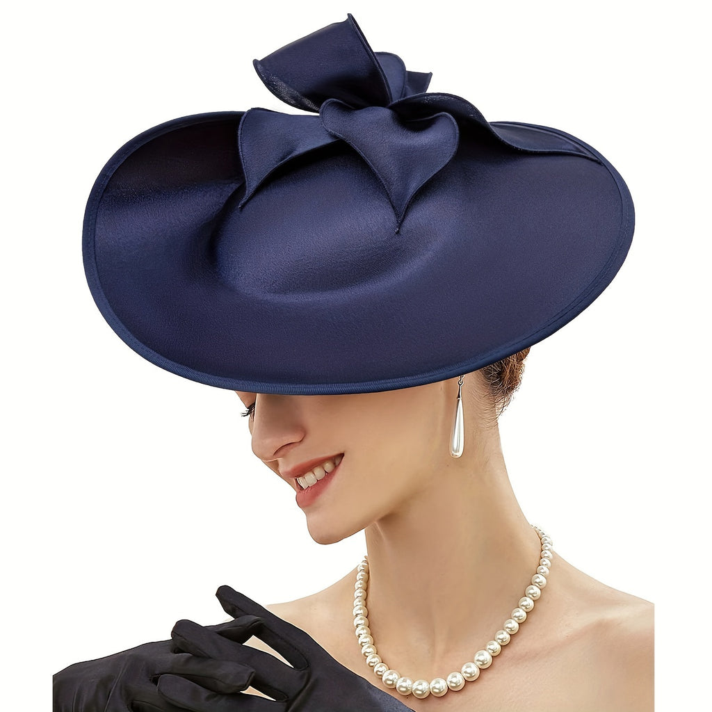 Derby Hats for Women - Fascinators Tea Party Hats Headband Wide Brim Fascinator for Wedding Cocktail