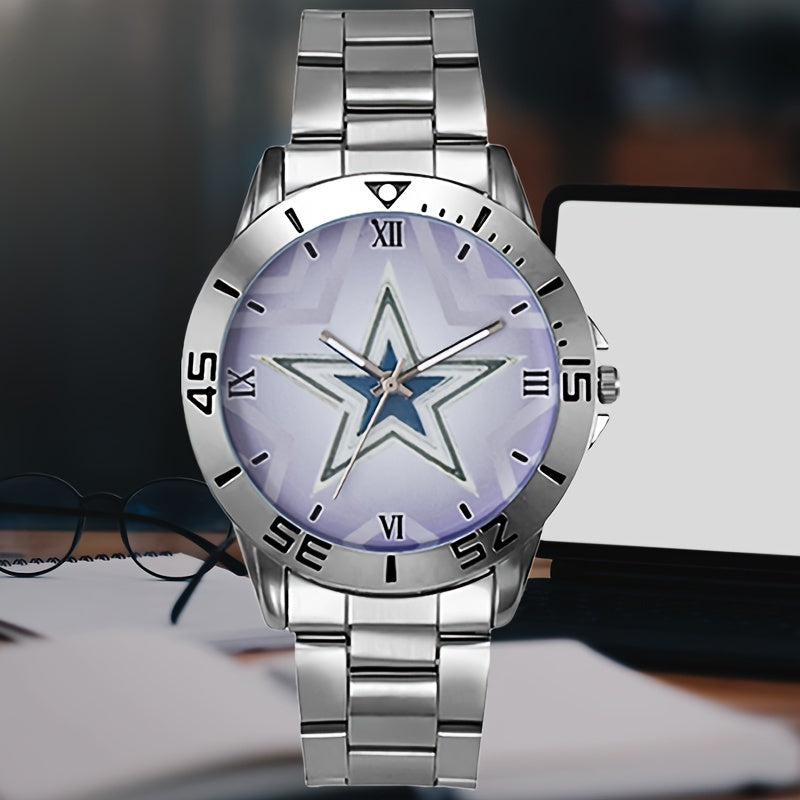 Mens Fashion Stainless Steel Band Watches Casual Simple Watches for Men, the Best Choice for Gifts