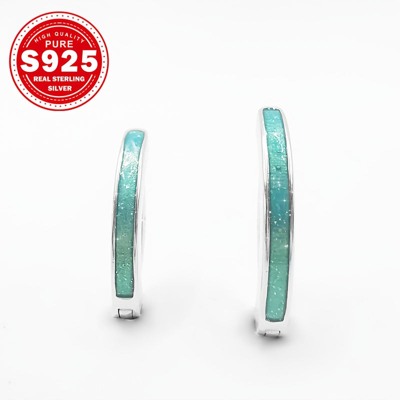 One Women's Navel Piercing Lip Ring, S925 Silver, Inlaid with Synthetic Synthetic Zirconia, Colorful Sparkling and Elegant, Suitable for Matching with Clothes and Wearing at Banquets, Suitable as a Gift for Women