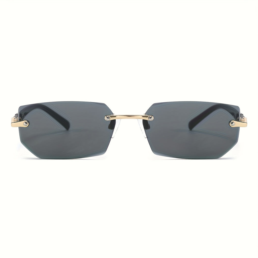 5pcs Frameless Gradient Glasses for Men & Women - Multi-Color (////) - Daily Wear, Parties, - No-Frame Accessories Suitable for Casual Style &