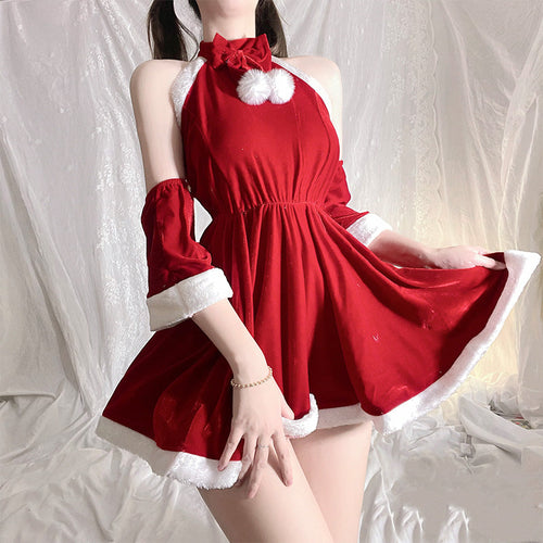 lovingocean D-8578  Velvet Elf Princess dress