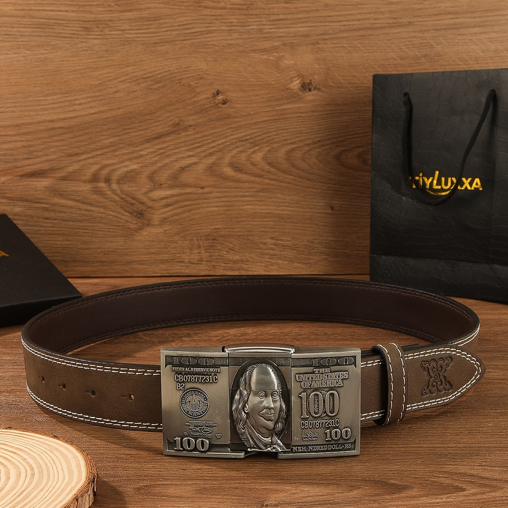 2026New Printed Detachable Lighter Belt, A Novel Accessory Belt with A Retro Western Cowboy Style. It Features A Fashionable Lighter And Is Recommended As A Gift for Family And Friends.