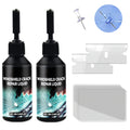 Windshield Crack Repair: Fix Bullseye and Star Cracks in Just 15 Minutes! Save Over $200 Compared to Replacement. Portable, Uses Adhesive for a Clear View, and Can Repair Deep Cracks Without Professional Equipment, Delivering Quick Results
