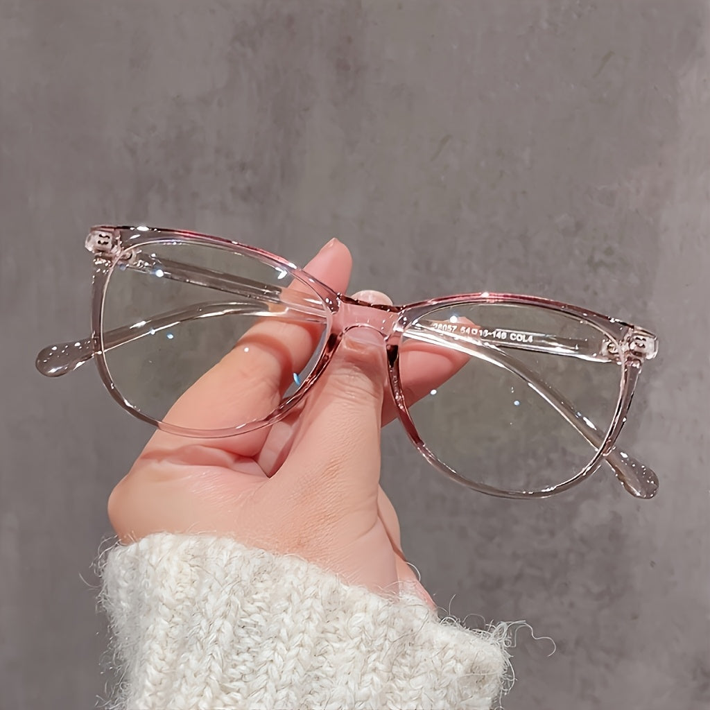 Women's Anti-Blue Light Glasses - Full Rim Frame with Metal Hinges, Lightweight & Durable Eyewear in Teal-blue/ for Computer, Photography, Everyday - Perfect Gift for Women, Computer Eyewear, Fashionforward Design, Sparkling Lens Feature, Photography Acce