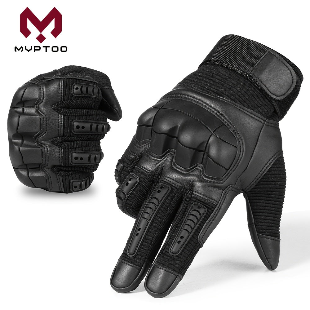 MVPTOO Outdoor Sport Gloves Men'S Non-slip Wear-resistant Comfortable For Motorcycle Motorbike Cycling