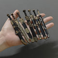 7pcs Miniature Metal Swords Set, Ancient-Inspired Toy Pendant Collection, Military Theme, Durable Metal Construction, Ideal Gift For Game & Anime Enthusiasts, Ages 14+ (Sheath Included, No Display)