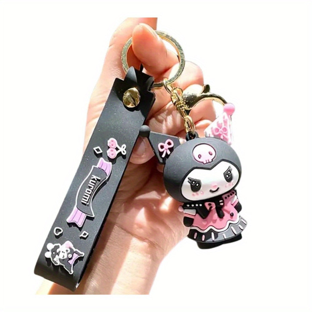 Sanrio Key Chain Pendant Kulomi Key Chain Doll Hanging Small Gift Key Ring