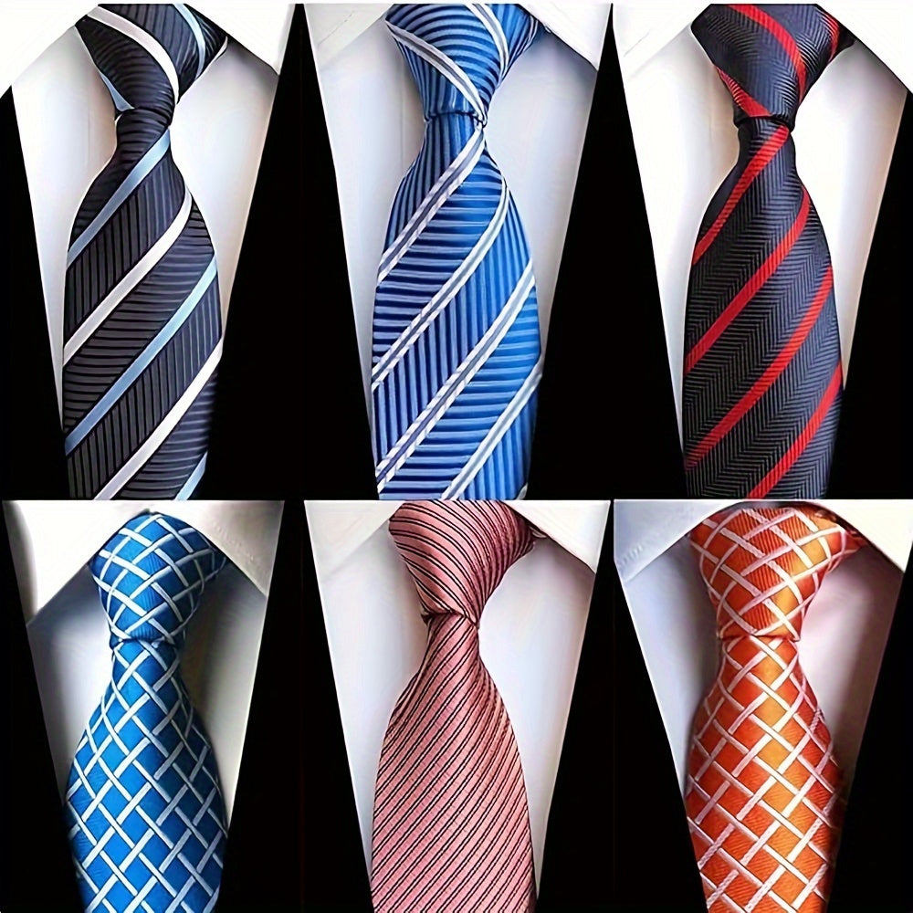 Men's Formal Tie Six Colors in a Bundle