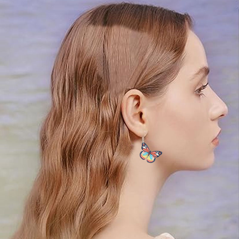 18pcs/9 Pairs of Colorful Elegant Colorful Pendant Earrings Set, Stylish Earrings Everyday And Banquet Occasions- All Seasons, Gifts