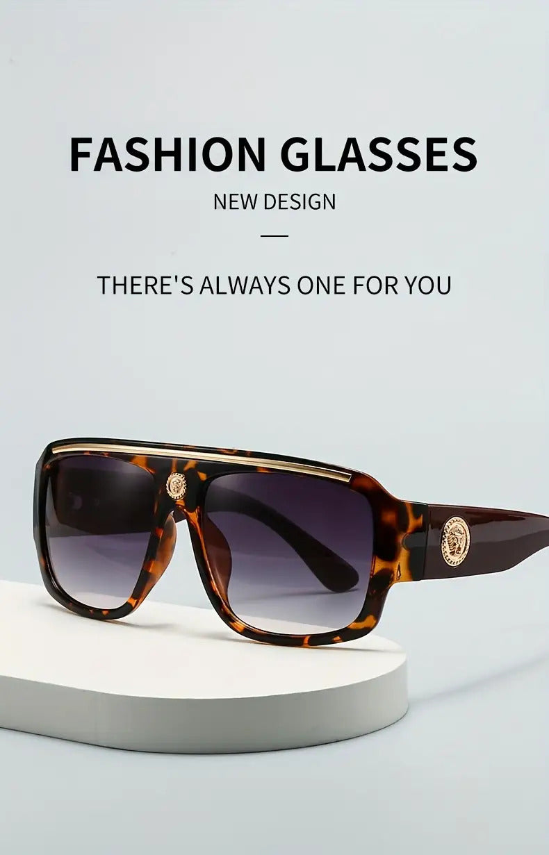 3pcs Retro Men'S, Lightweight Frame Polarized Glasses, Unisex, Suitable for Trips And Casual Wear, Ideal Holiday Gift