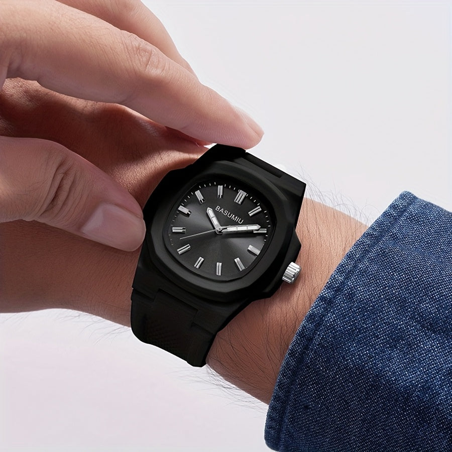Casual And Straightforward Silicone Band Watches for Men, Making Them an Excellent Gift Option