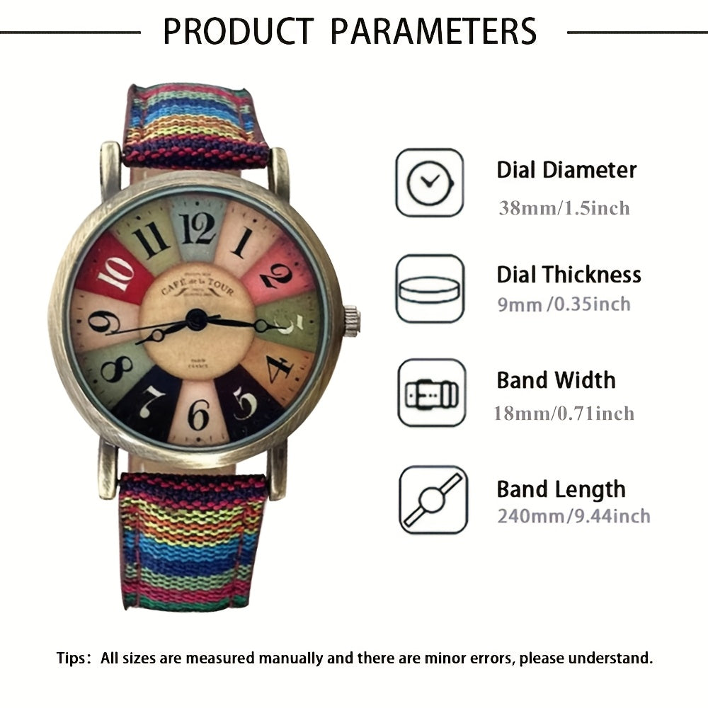 Colorful Bohemian Playful Women's Quartz Watch