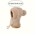 Winter Ladies Scarf One Hat, Three-In-One Winter Ladies Plush Hat, Easy And Warm, Suitable for Winter Daily Shopping, Holiday Travel, The Perfect Gift, Christmas Gifts