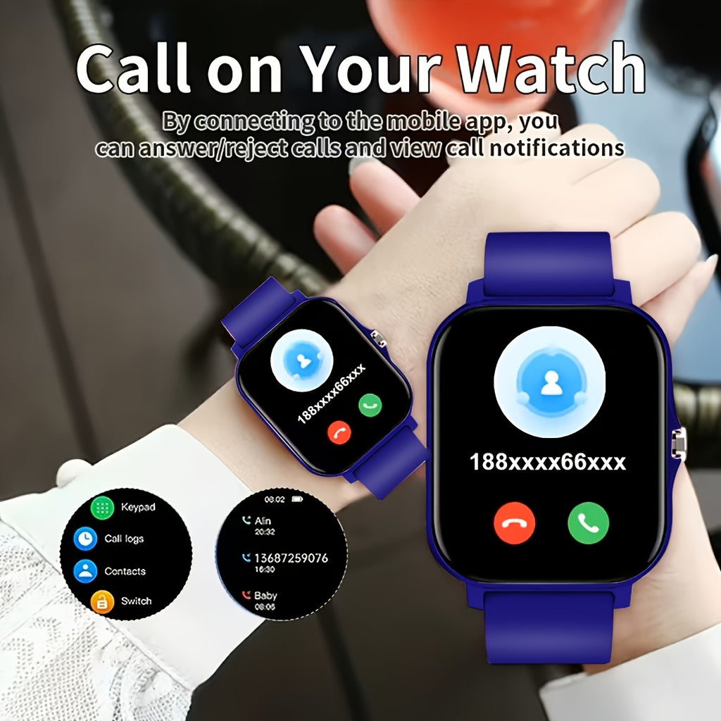 1.83-Inch Smart Watch - Wireless Calling, Music Play, Weather Forecast | Call Alerts, App Notifications, Versatile Watch Faces | Unisex Fitness Tracker, Stylish Sporty Design - Perfect Gift Smartwatch 2026
