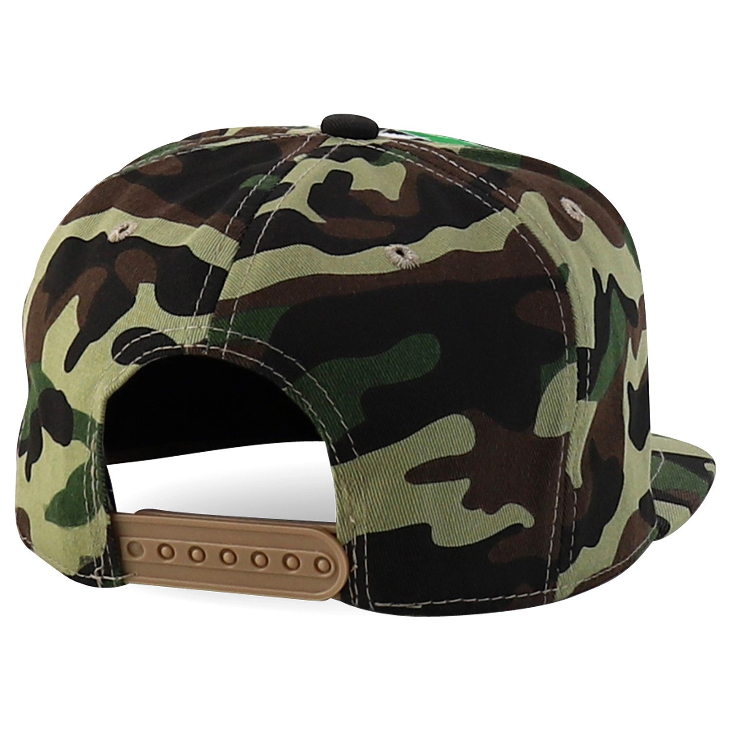 Rasta MJ Leaf 3D Embroidered Flat Bill Snapback Cap