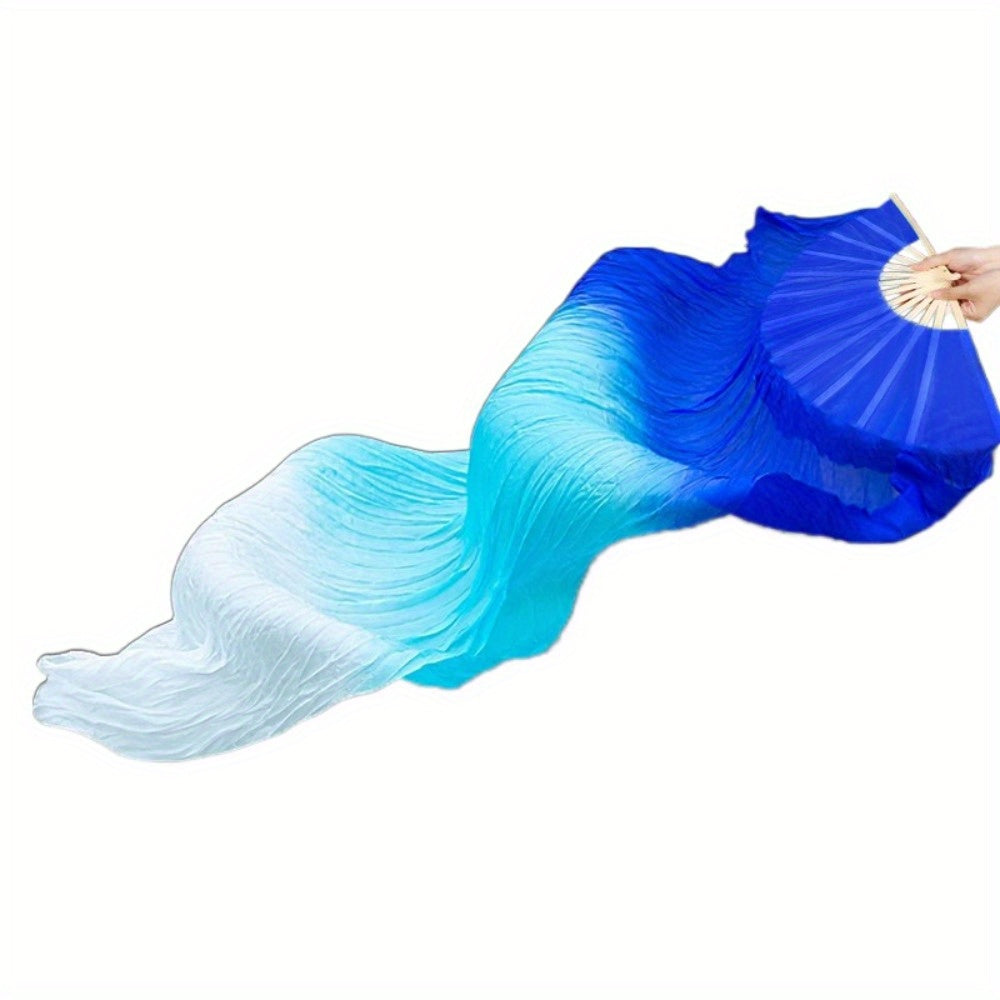 2pcs Folding Dance Fans | Party Carnival Supporting Performance Hand Fans Summer Women'S Folding Fans - 4 Colors to Choose from