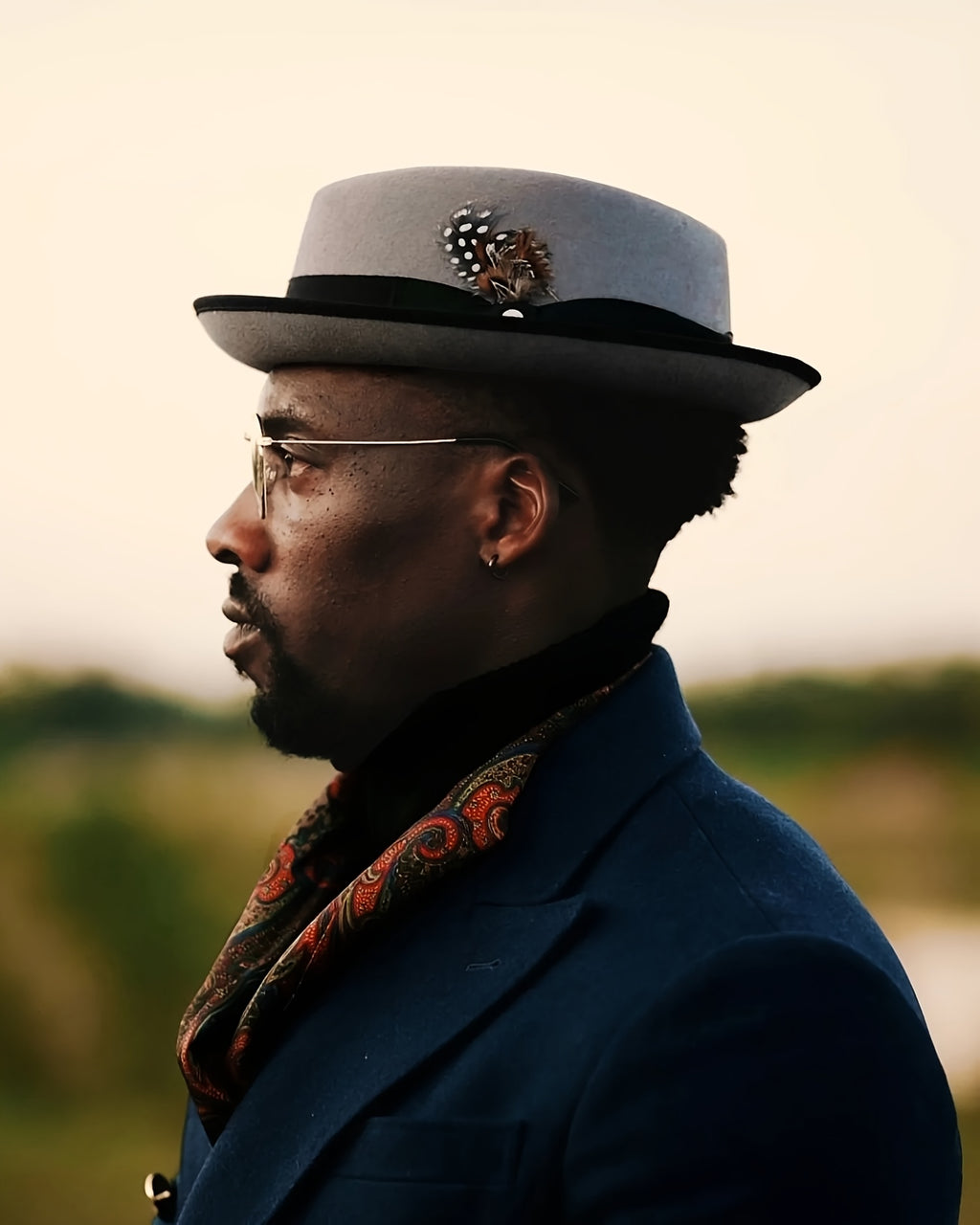Valentine's Day Gift - Adjustable Pork Pie Hat - Premium Wool - Ideal for Dress Parties, Weddings, Festivals, and the Best Choice for Christmas Gifts