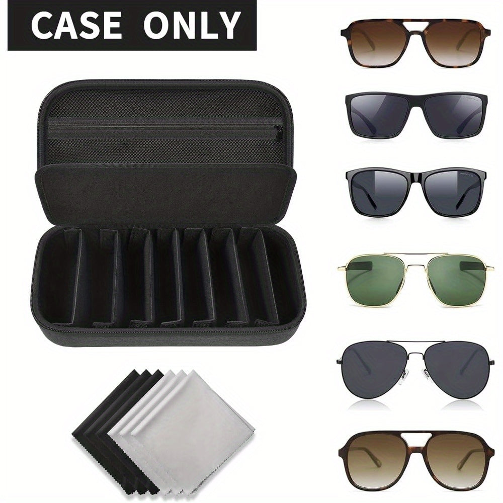 Travel Sunglasses Organizer Case for Quay Polarized Sunglasses Men Women, Trendy Sunglasse Storage Holder (Bag solely)