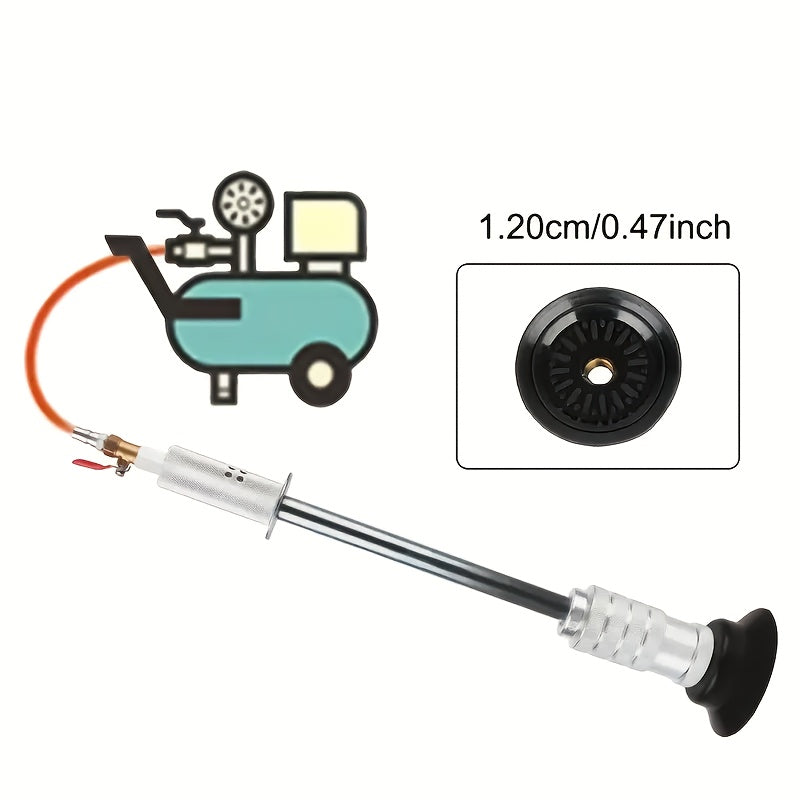 1pc Air Pneumatic Car Dent Puller Suction Sheet Metal Drawing Hammer Repair Tool Auto Care Part Body Recover Automotive Accessories