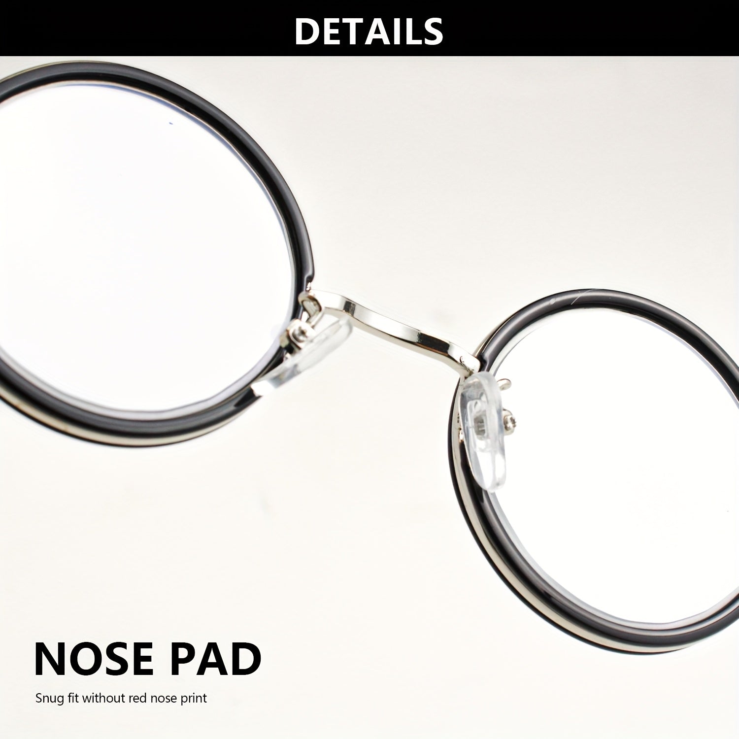 2pcs Stylish Metal Round Reading Glasses for Men & Women - Comfortable Spring Hinges, Lenses, Lightweight Design, Perfect for Reading & Fashion, Includes Case & Cleaning Cloth, Cute Glasse