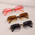 3-Pack Frameless Photochromic Eyewear Suitable for Driving, Work & Parties - Auto-Adjusting Square Fashion Glasses with Scratch-Resistant Lenses, Indoor/ Glasses for Men & Women, Plastic Frame for, & Daily Use