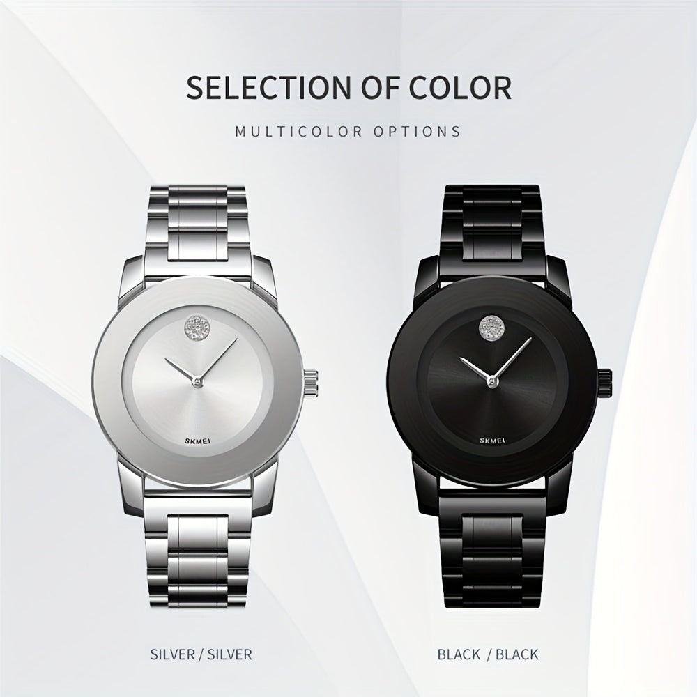Stylish Women'S Quartz Watch with a Round Dial, Suitable for Parties And Everyday Wear. This Accessory Is Perfect for Enhancing Outfits And Makes a Great Birthday Gift