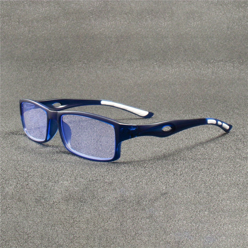 5pcs Retro Square Men & Women - Non- +1 Magnification, Multi-Color Options (Black, Blue, Red, White, Grey) - Lightweight Comfortable Eyewear for Computer, TV, Books - Stylish Everyday Glasses for Men & Women, Ideal Gift, Book Reading, Computer Vision Supp