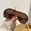 European and American Retro Large-frame, a Wonder for Big Faces, Suitable for Both Men and Women,, Strong Light Fashion Style