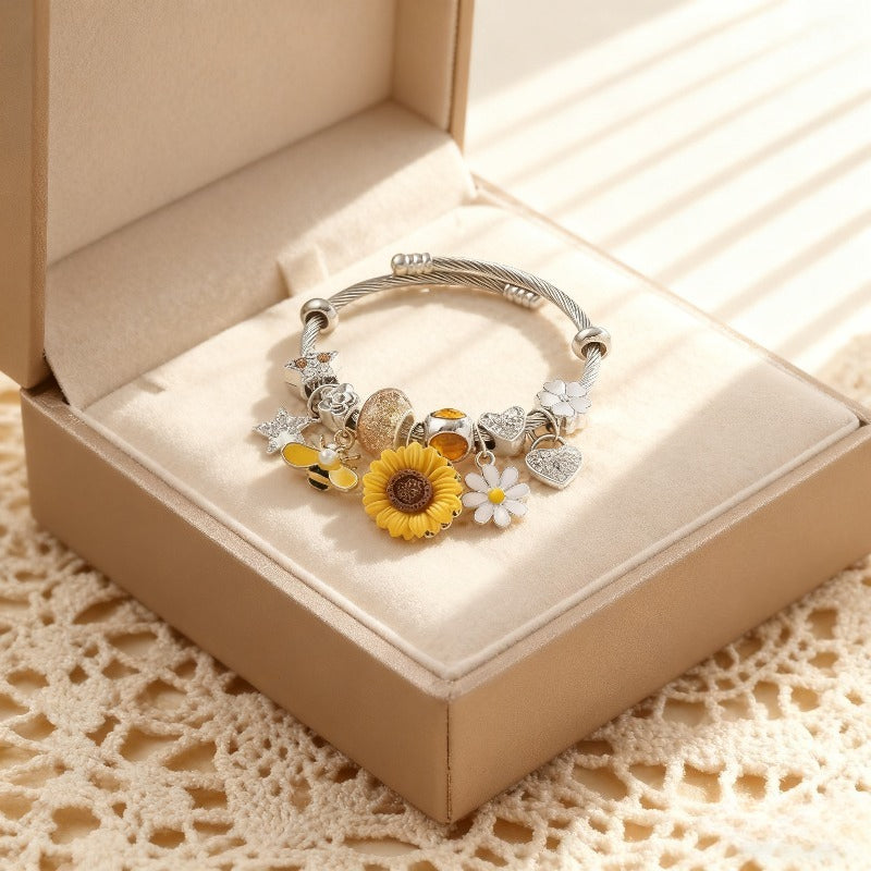 A Unique Multi-Pendant Bracelet That Is Hypoallergenic And Perfect for Everyday Use During The Fall And Winter Seasons, Making It an Ideal Valentine'S Day Present for a Partner. Get My Daily Offer, Available from a Local Warehouse, on