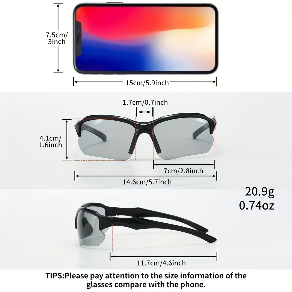 8/ 12pcs YUKY Men'S Fashion Fitness UV Protective Dream True Color Coating Daily Leisure Home Driving And Other Scenes