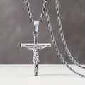 [Great Gift Item] High Quality Cross Necklace, Exquisite And Cute, Suitable For Both Men And Women, With Exquisite Workmanship, Professional And High-Quality, Safe Necklace, Exquisite Necklace, A Great Gift Item. The Total Weight Of The Product Is 6.96 Gr