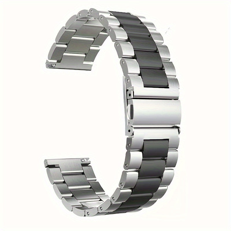 Quick Release Metal Chain Watch Bands - Stainless Steel Link Watch Strap Bracelet 18mm 20mm 22mm - For Men & Women - Suitable for Everyday Wear - Perfect Gift for Watch Enthusiasts