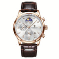 Sport Waterproof Men'S Quartz Watches, Chronograph Luminous Calendar Student Watch, Halloween Gift For Women And Men