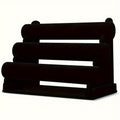 Three-Tier Jewelry Storage Stand, a Desktop Display Rack Designed for Organizing Watches, Bracelets, And Bangles. A Stylish Addition to Home Decor, Perfect for Gifting During The Holiday Season