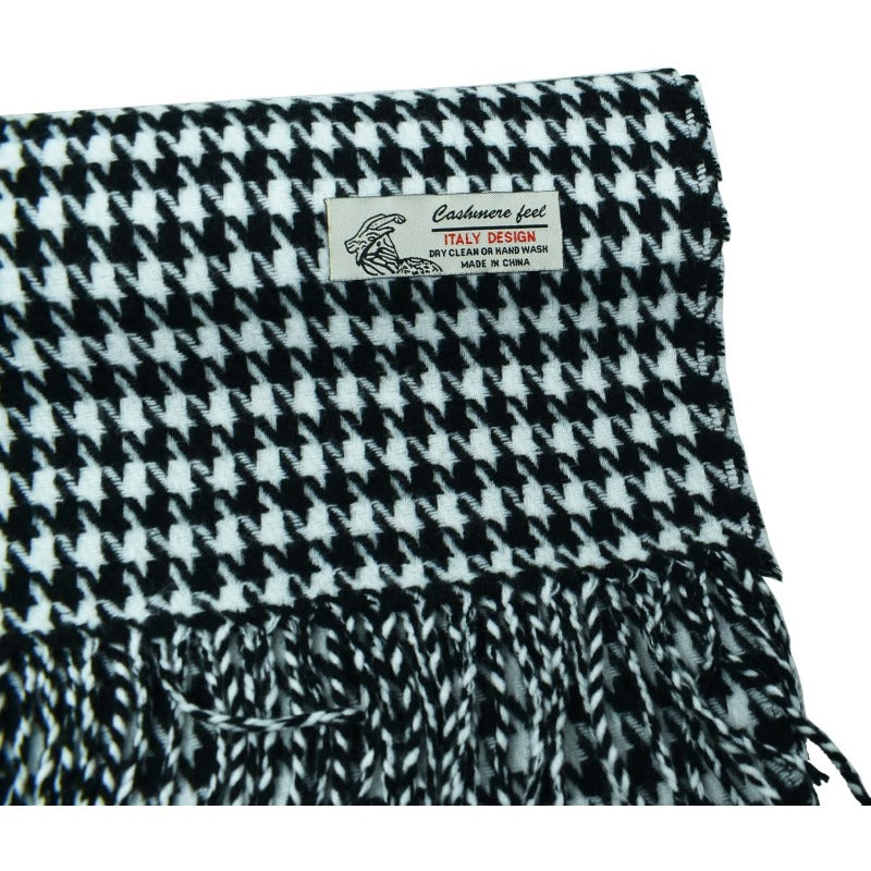 Scottish Stewart Tartan Plaid Luxurious Winter Scarf Soft Cashmere Feel 72"x12", Scottish Heritage Holiday Gift