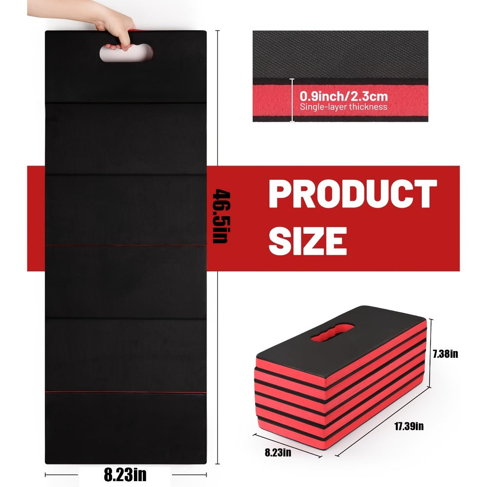 1/2pcs EVA Car Repair Work Pad - Foldable, Lightweight, Thermal Insulation And Waterproof Multi-purpose Pad, Suitable for Outdoor Repair, Camping, Hiking - Portable Ergonomic Design Durable EVA Material Pad, Multi-function