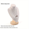 1pc Mannequin Portrait Neck Jewelry Display Stand: for Versatile Jewelry Organizers for Home, Trade, and Decorative Use
