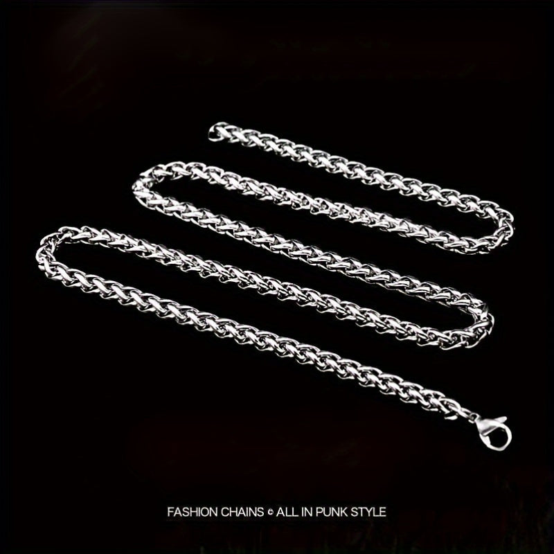 8pcs/Set of Fashionable Necklace Set, Men'S Casual Necklace Additions Gift, Father'S Day Gift, Boyfriend'S Gifts