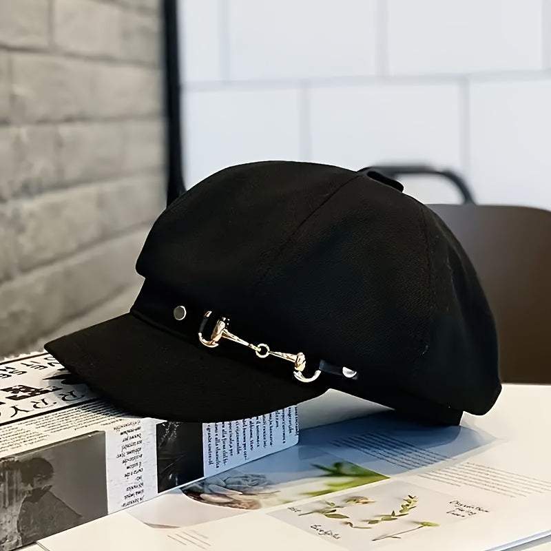 2pcs Adjustable Vintage Beret Hat - with Exquisite Craftsmanship, Fashionable Embossed Beret Style, Classic Embossed Design, Hand Washable, Suitable for Parties,, Birthday, Chrimstas, Mother'day, Thanksgiven Day, Adjustable Vintage Beret Hat