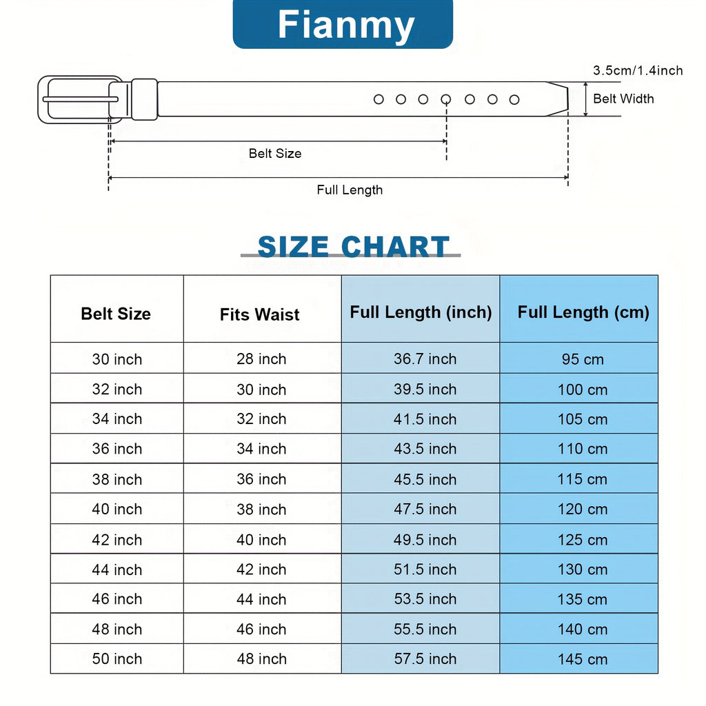 Men's Full Grain Leather Classic Fashion Jeans Belts, Handmade Men Leather Belt with Gift Box