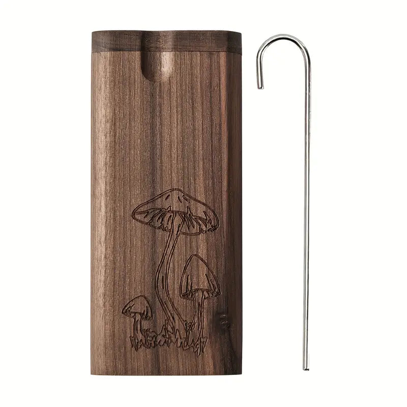 Fashionable Wooden Cigarette Case - Durable and Colorful Daily Use Storage - Men's Storage Case