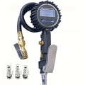 Digital Tire Inflator with Pressure Gauge - 200 PSI (with 3pcs Connector)