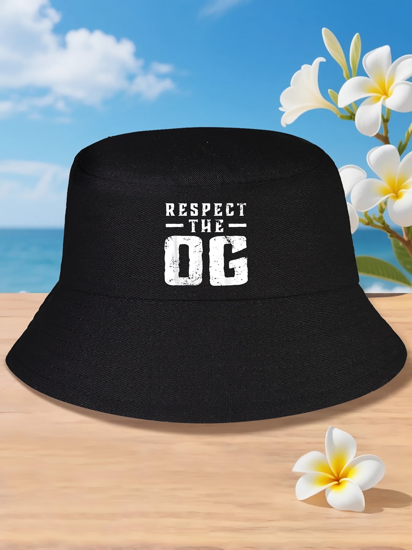 Respect The OG Original Gangsta O Bucket Hat <Unisex Men> Tennis Skate Bucket Hat
