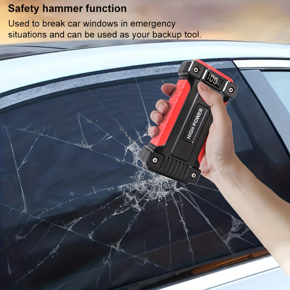 [Portable Power Bank] Jump Starter Power Pack, 1600A/3000A/3500A Car Battery Booster 12V Portable Car Jump Starter Power Bank for Gas N Diesel Cars, with USB Charge Ports And LED Flashlight