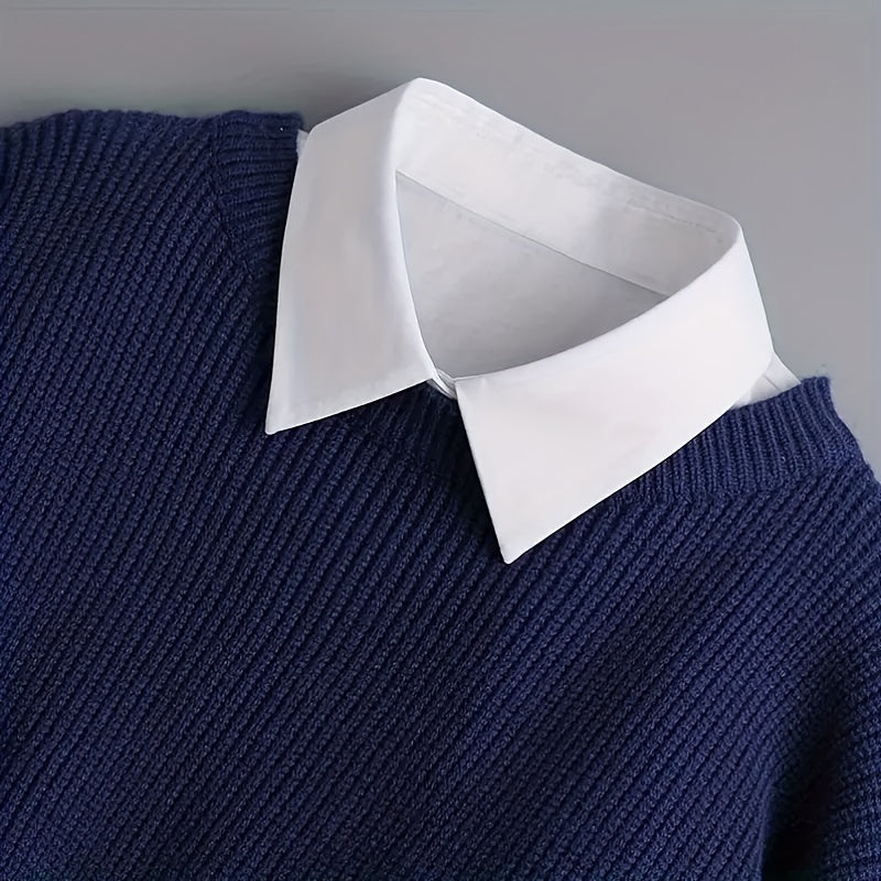 4 Fake Collar Removable Half Shirt Fake Collar Solid Color Shirt Women Love Breathable And Comfortable