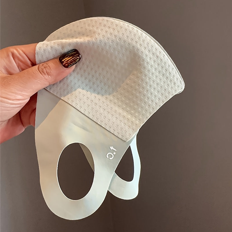 3pcs Women's Outdoor Face Masks - Breathable Ice, Lightweight & Seamless Design in Coffee, Pink & Green, Perfect for Summer Sun Shade & Casual Wear, Clothing
